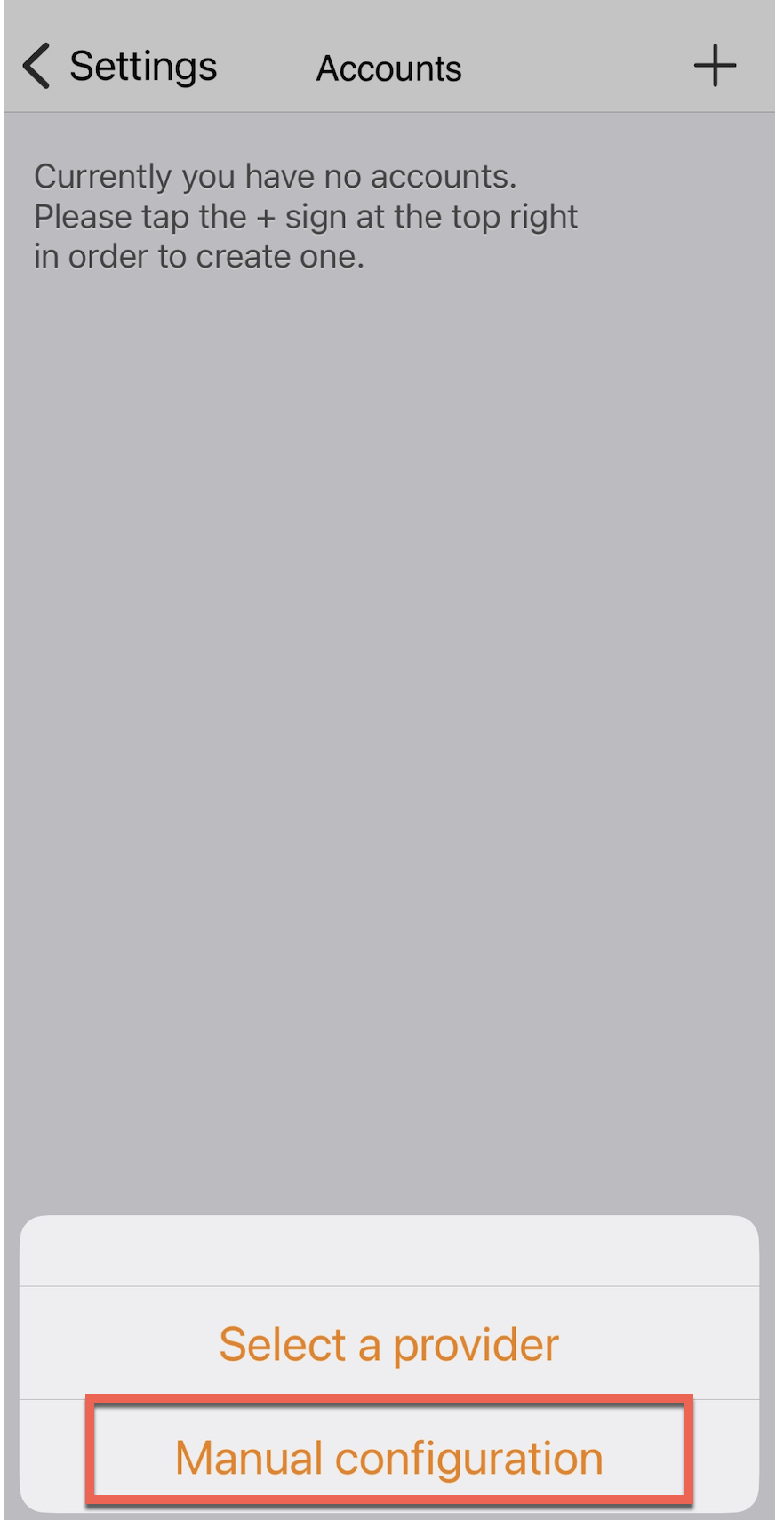 Zoiper iPhone vaihe 3